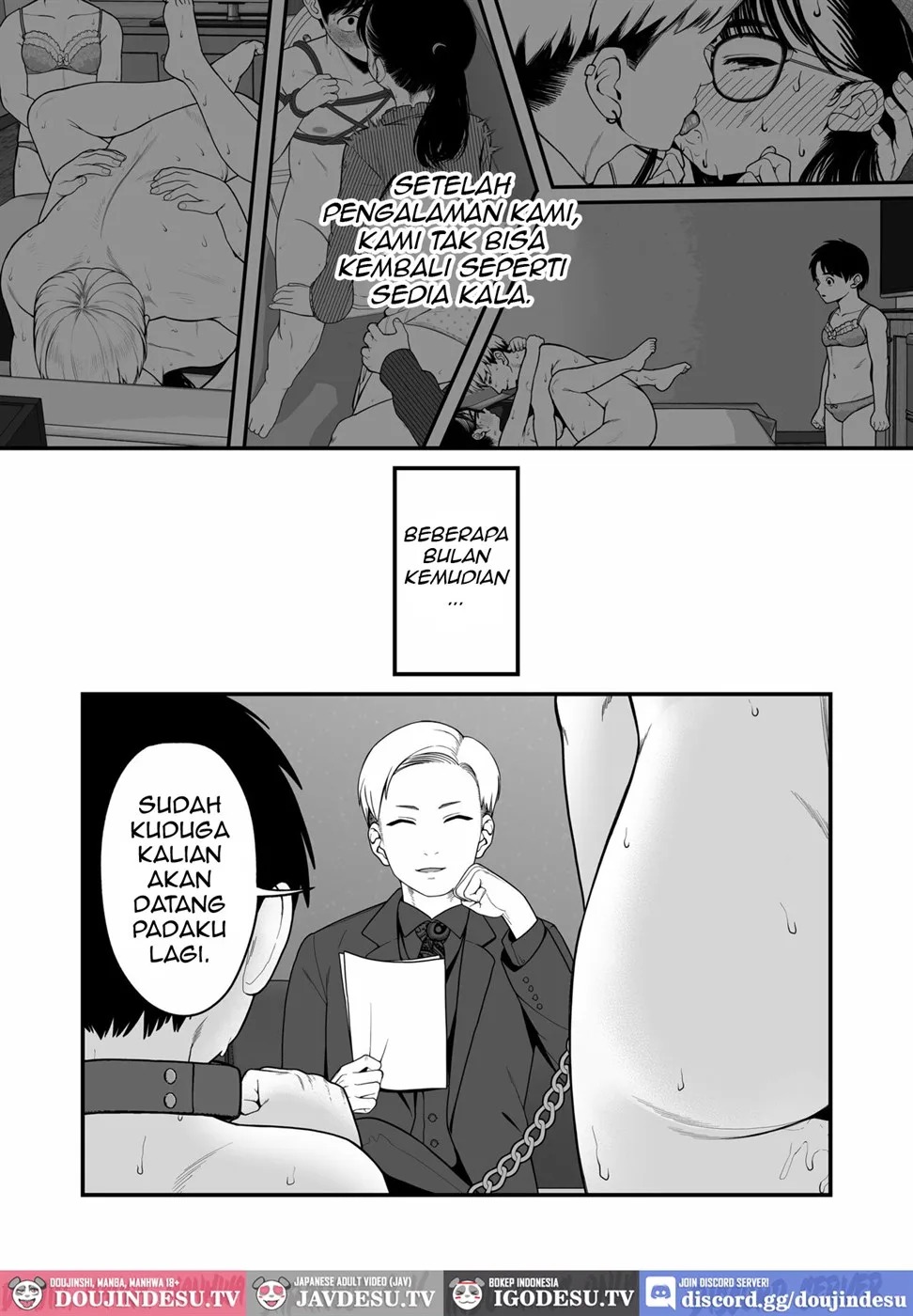 Boku to Kanojo to Goshujin-sama no Fuyuyasumi: Chapter chapter-3 - Page 54