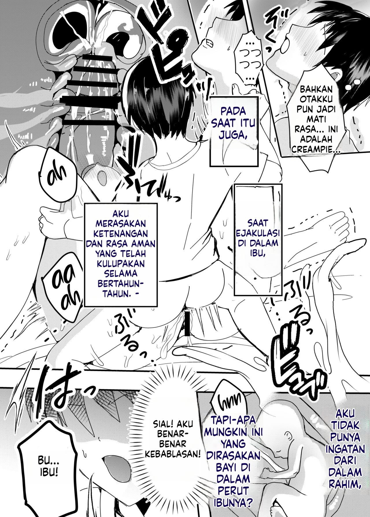 Bonyuu Kaa-san no Naka ni Modoritai: Chapter chapter-1 - Page 58