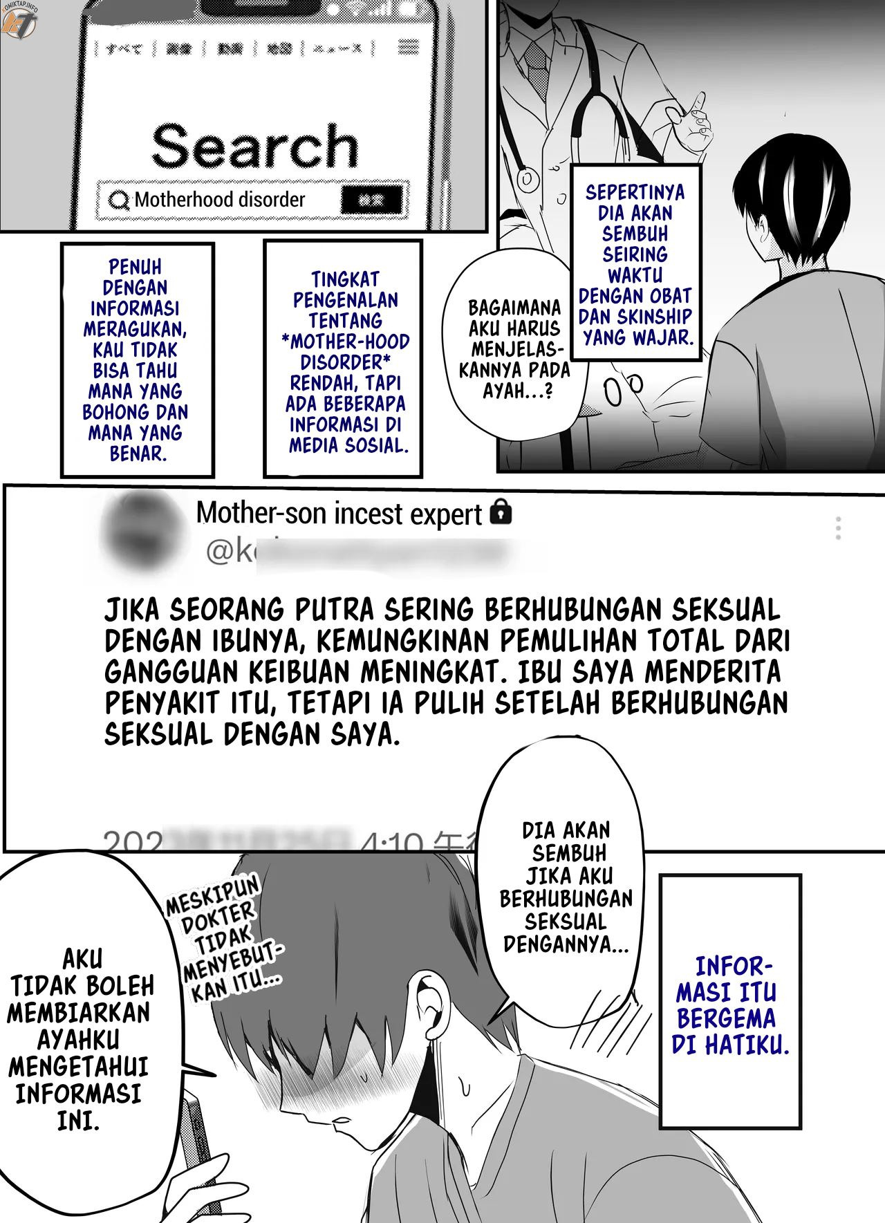 Bonyuu Kaa-san no Naka ni Modoritai: Chapter chapter-2 - Page 9