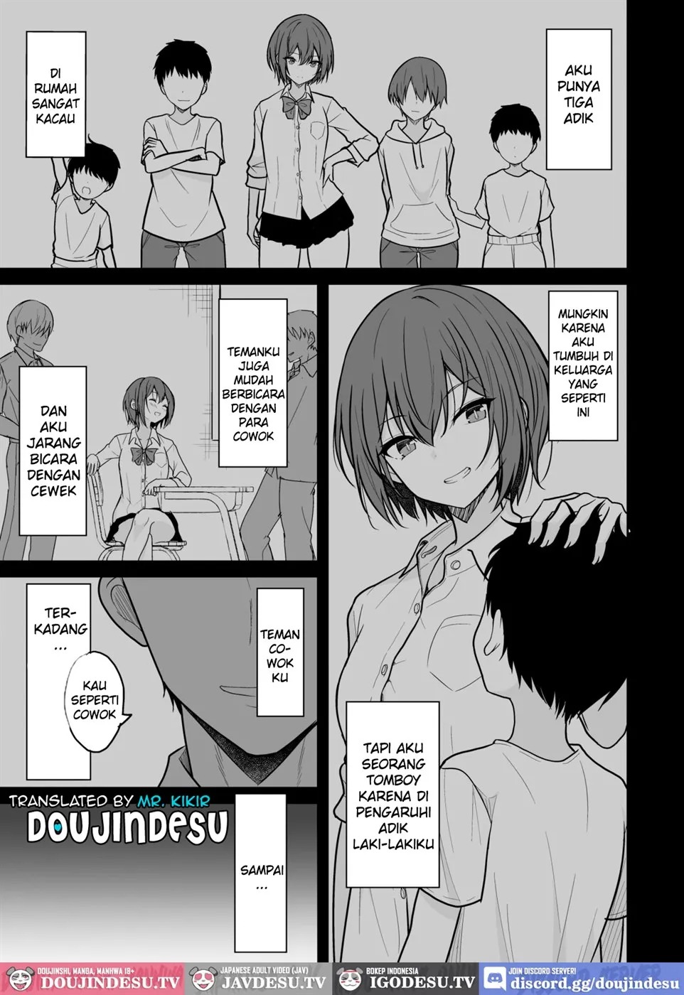 Boyish na Kanojo o Ecchi na Mesu ni Suru made: Chapter chapter-1 - Page 5