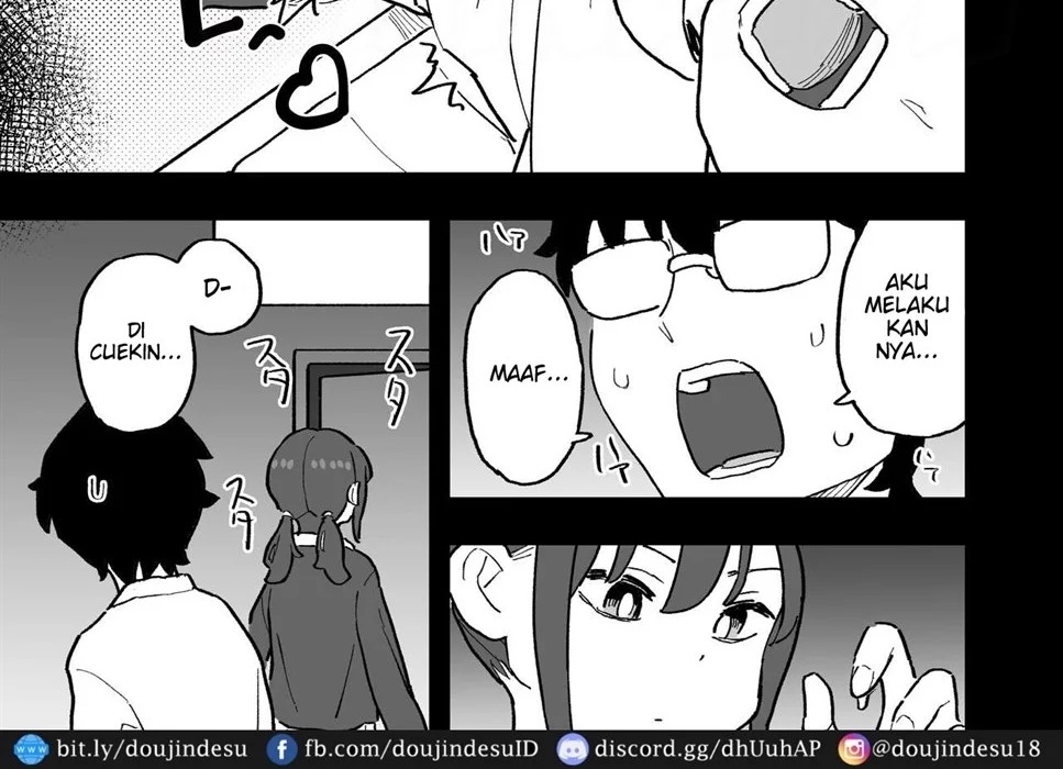 Buaisouna Kareshi Mochi no Oshiego to Ero I Koto Shinai to De Renai Heya ni Tojikome Rareta Hanashi: Chapter chapter-1 - Page 22