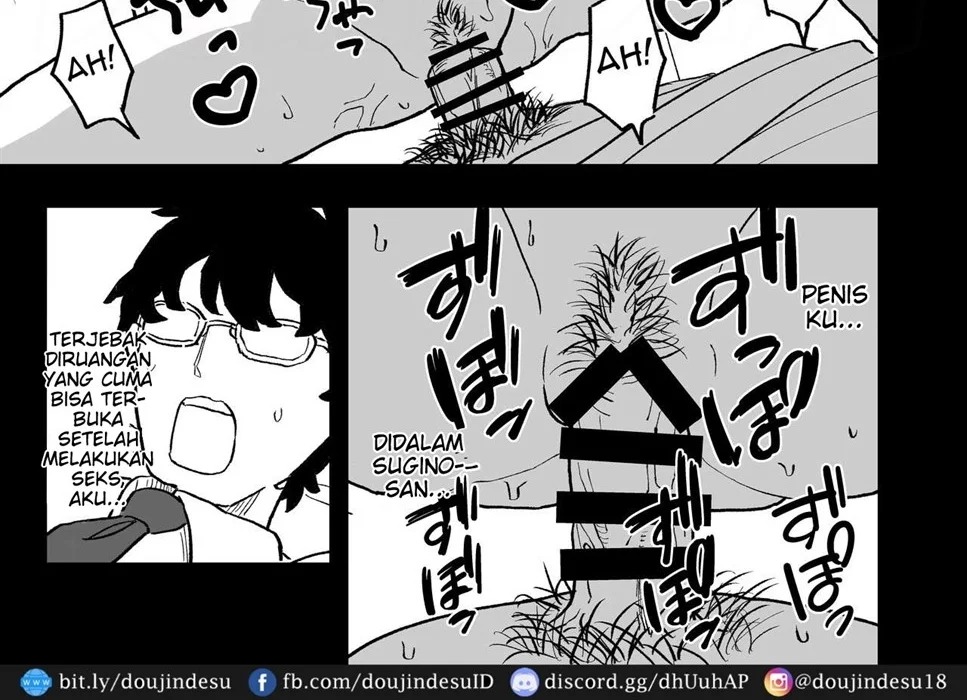 Buaisouna Kareshi Mochi no Oshiego to Ero I Koto Shinai to De Renai Heya ni Tojikome Rareta Hanashi: Chapter chapter-1 - Page 46