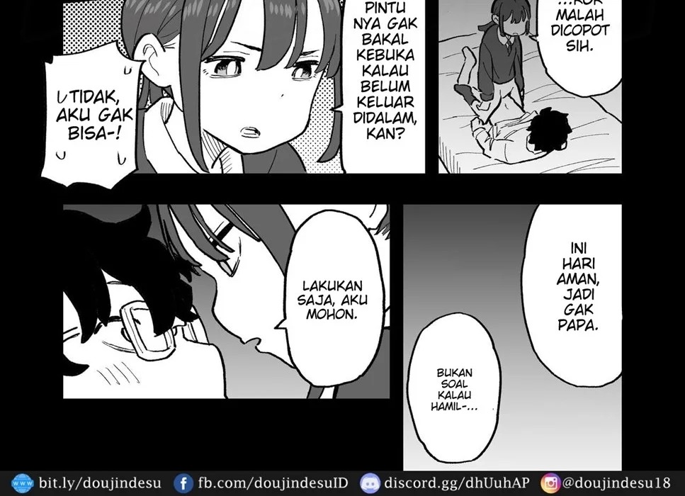 Buaisouna Kareshi Mochi no Oshiego to Ero I Koto Shinai to De Renai Heya ni Tojikome Rareta Hanashi: Chapter chapter-1 - Page 50