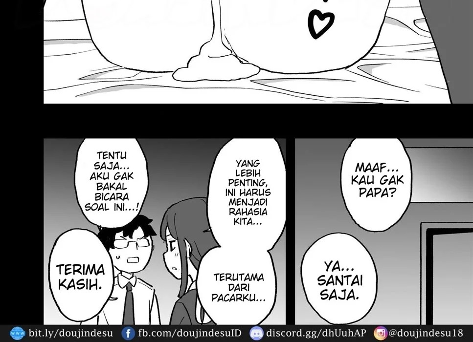 Buaisouna Kareshi Mochi no Oshiego to Ero I Koto Shinai to De Renai Heya ni Tojikome Rareta Hanashi: Chapter chapter-1 - Page 62