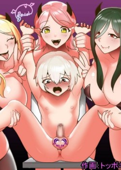 Sampul Cheat-kyuu Yuusha-sama ga Teikyuu Succubus-tachi ni Level Drain sare Koukai Shokei sarechau Ohanashi