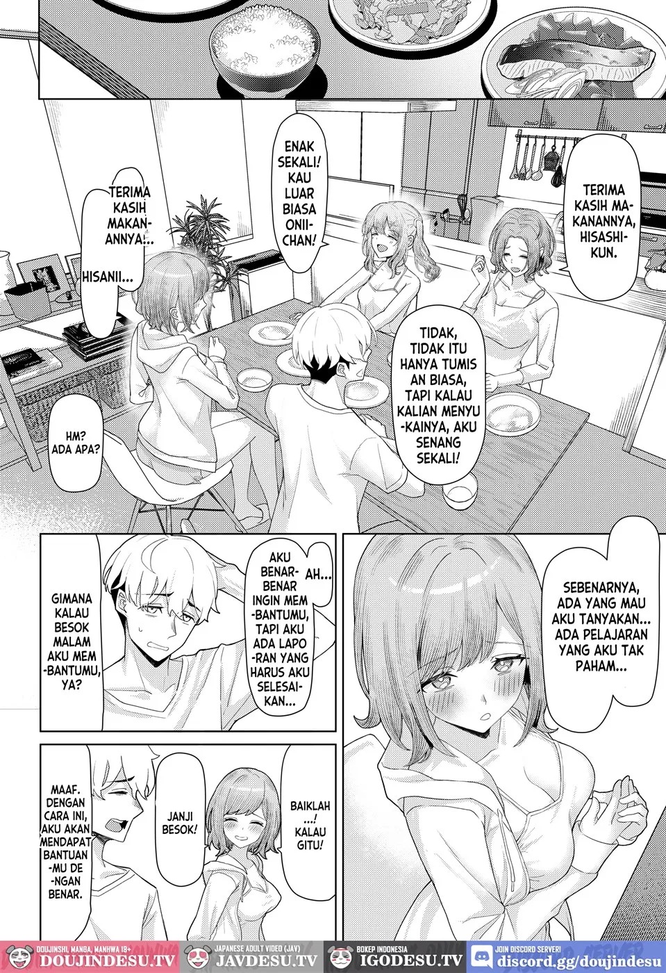 Chichi no Saikon de Doukyo suru Koto ni Natta Gibo no Gijou Shimai to Kawarugawaru Sex shite shimatta Hon: Chapter chapter-1 - Page 6