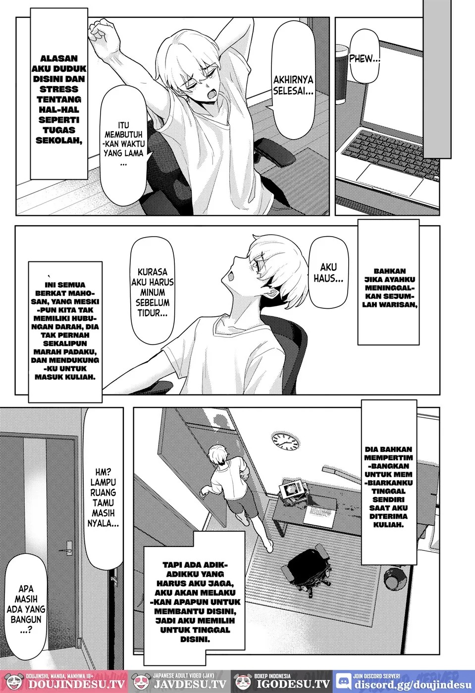 Chichi no Saikon de Doukyo suru Koto ni Natta Gibo no Gijou Shimai to Kawarugawaru Sex shite shimatta Hon: Chapter chapter-1 - Page 7
