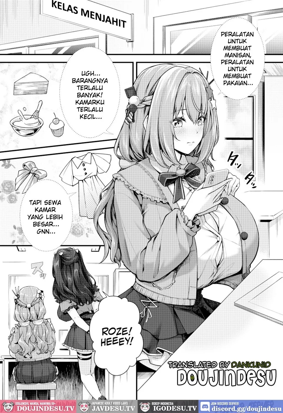 Chobakunyuu de Bonyuu Taishitsu no Watakushi to Hara ni Ichimotsu o Kakushite iru Jiraikei Joshi no Dousei Seikatsu: Chapter chapter-1 - Page 4