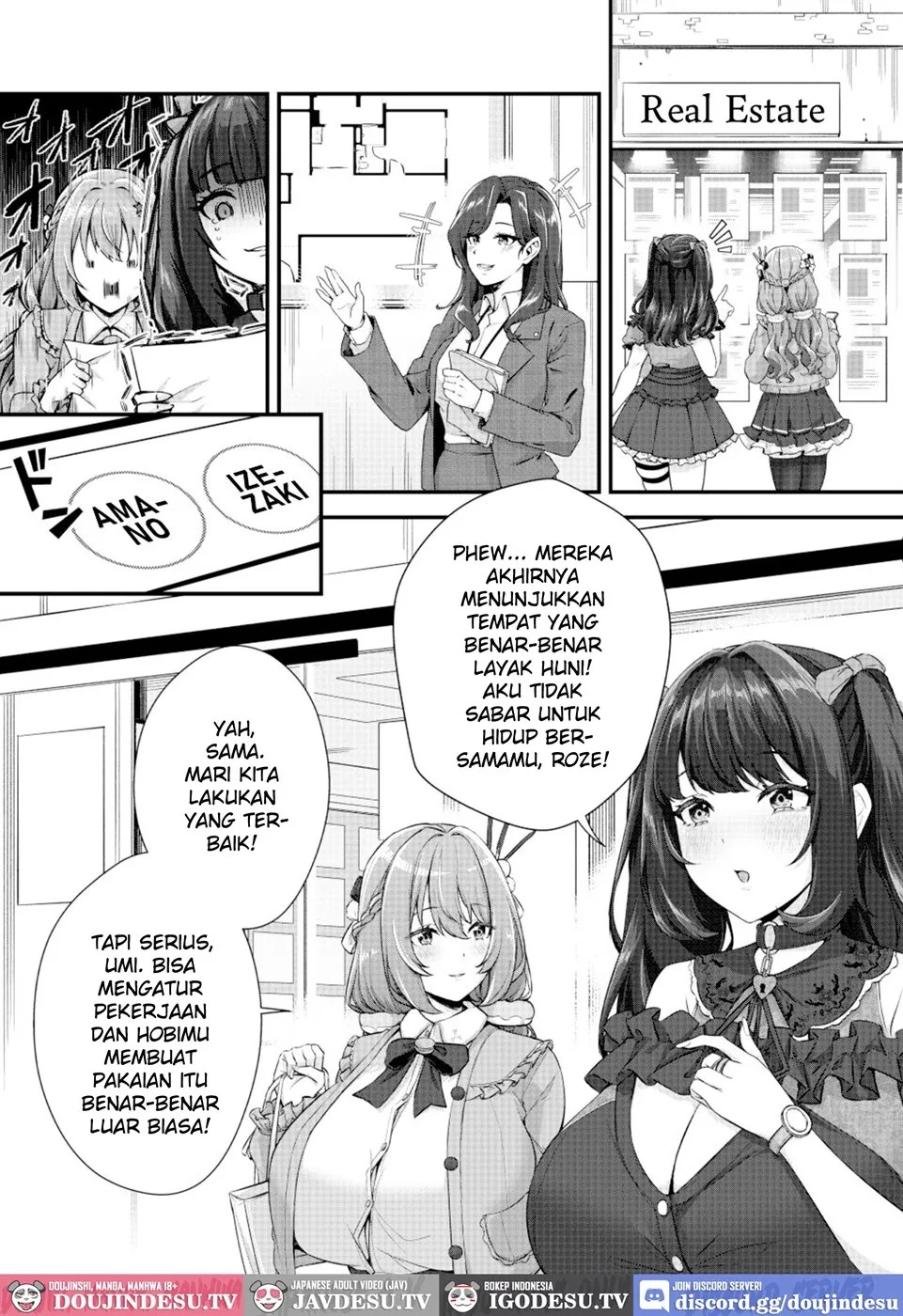 Chobakunyuu de Bonyuu Taishitsu no Watakushi to Hara ni Ichimotsu o Kakushite iru Jiraikei Joshi no Dousei Seikatsu: Chapter chapter-1 - Page 6