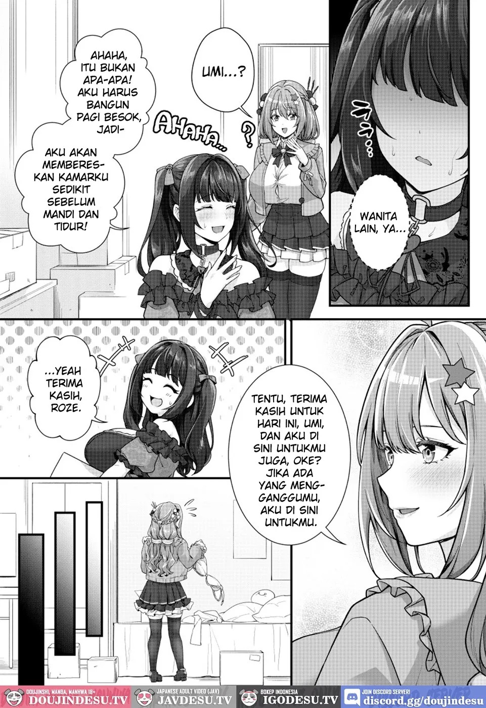 Chobakunyuu de Bonyuu Taishitsu no Watakushi to Hara ni Ichimotsu o Kakushite iru Jiraikei Joshi no Dousei Seikatsu: Chapter chapter-1 - Page 8