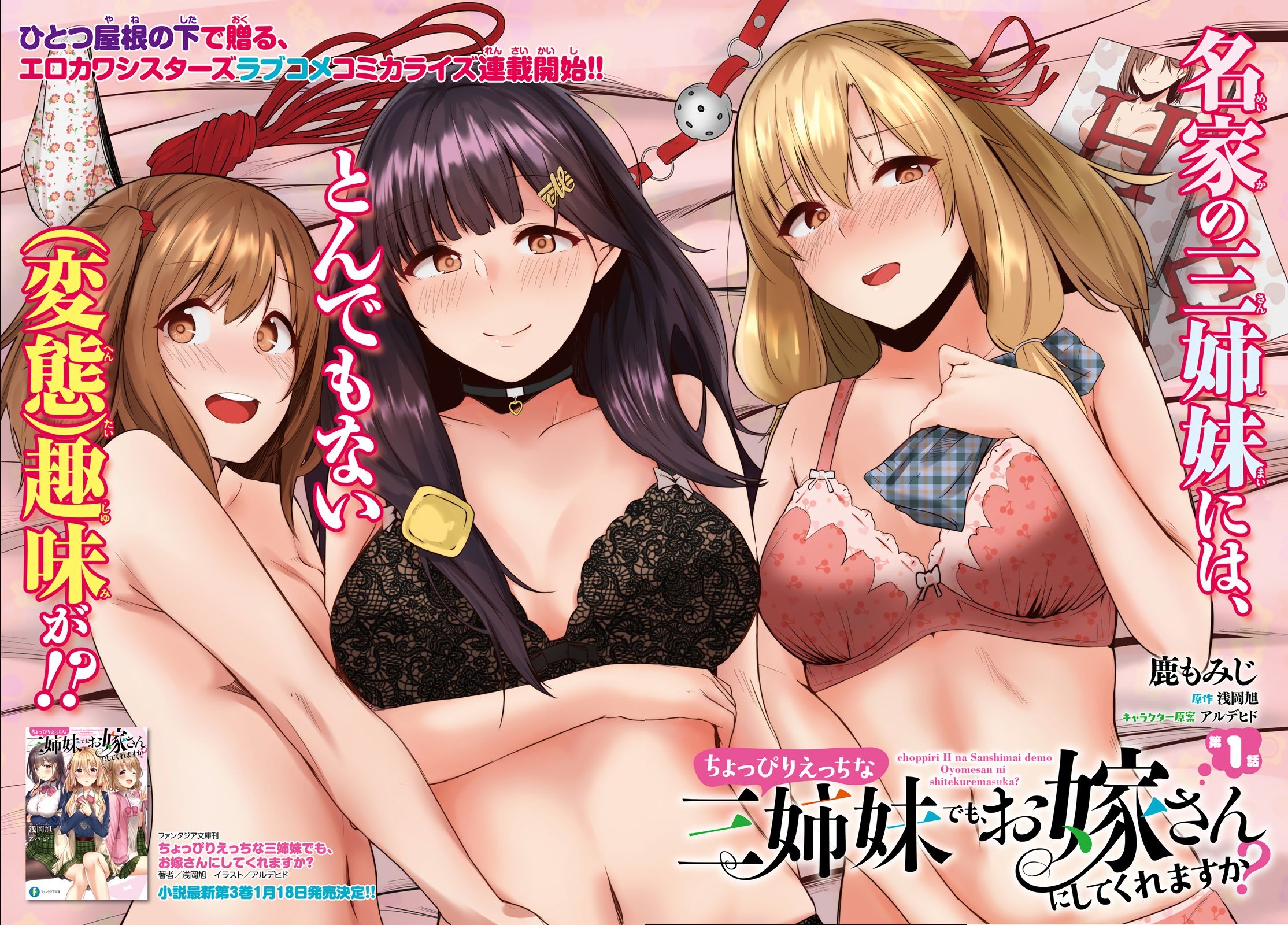 Choppiri H na Sanshimai Demo, Oyome-san ni Shite Kuremasu ka?: Chapter chapter-1 - Page 2
