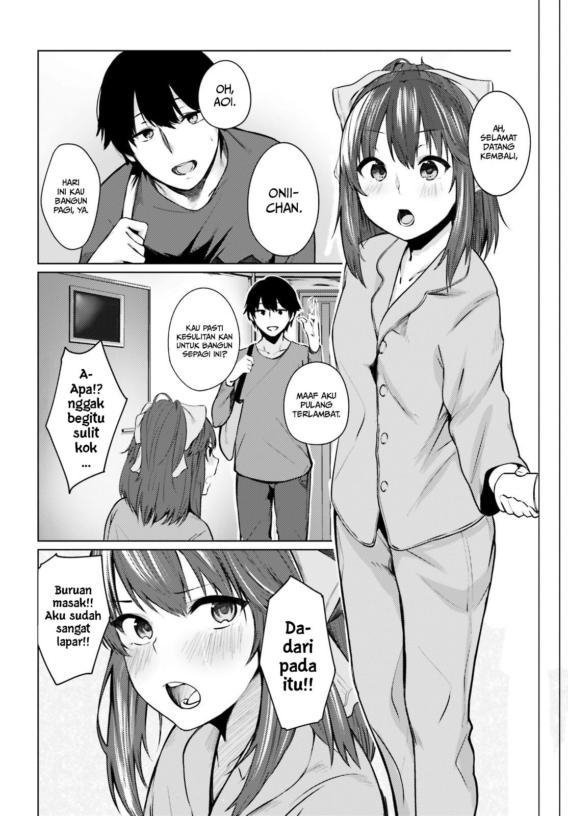 Choppiri H na Sanshimai Demo, Oyome-san ni Shite Kuremasu ka?: Chapter chapter-1 - Page 4