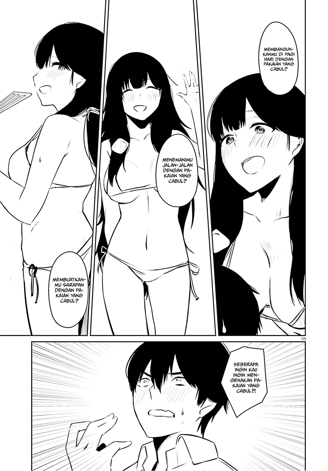 Choppiri H na Sanshimai Demo, Oyome-san ni Shite Kuremasu ka?: Chapter chapter-5 - Page 9