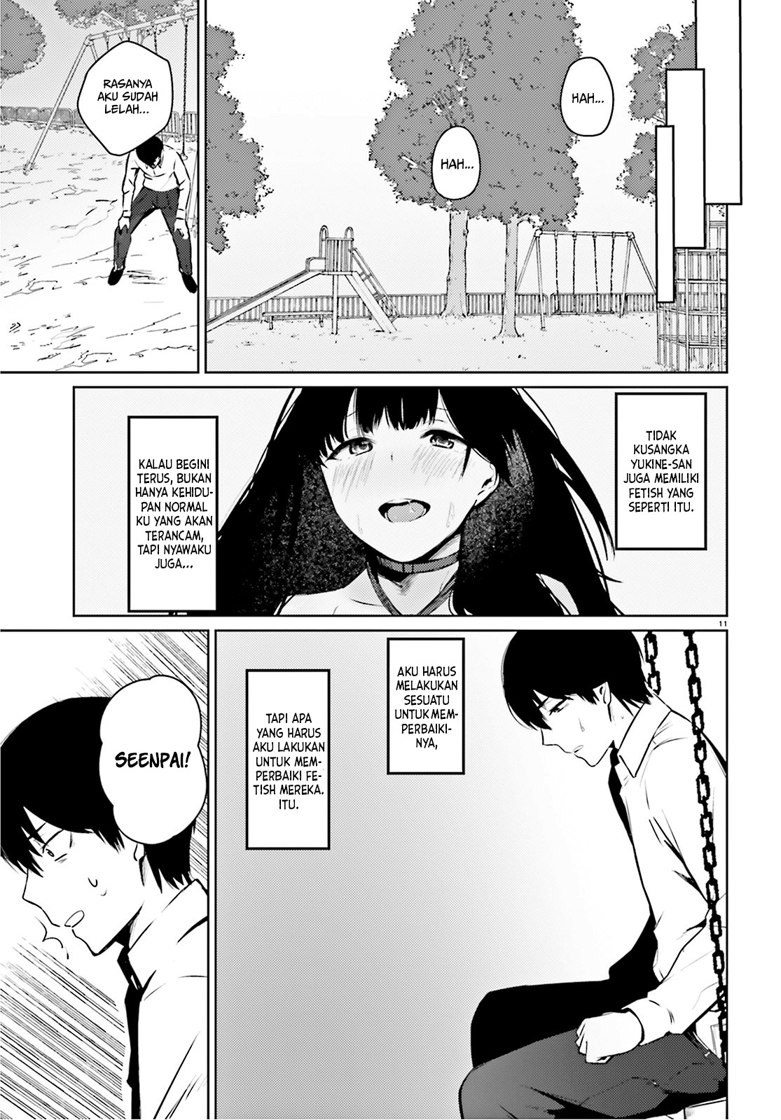 Choppiri H na Sanshimai Demo, Oyome-san ni Shite Kuremasu ka?: Chapter chapter-5 - Page 11