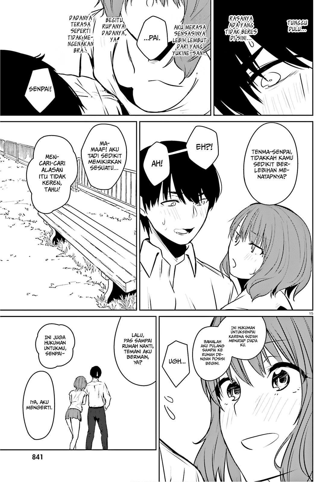 Choppiri H na Sanshimai Demo, Oyome-san ni Shite Kuremasu ka?: Chapter chapter-5 - Page 15