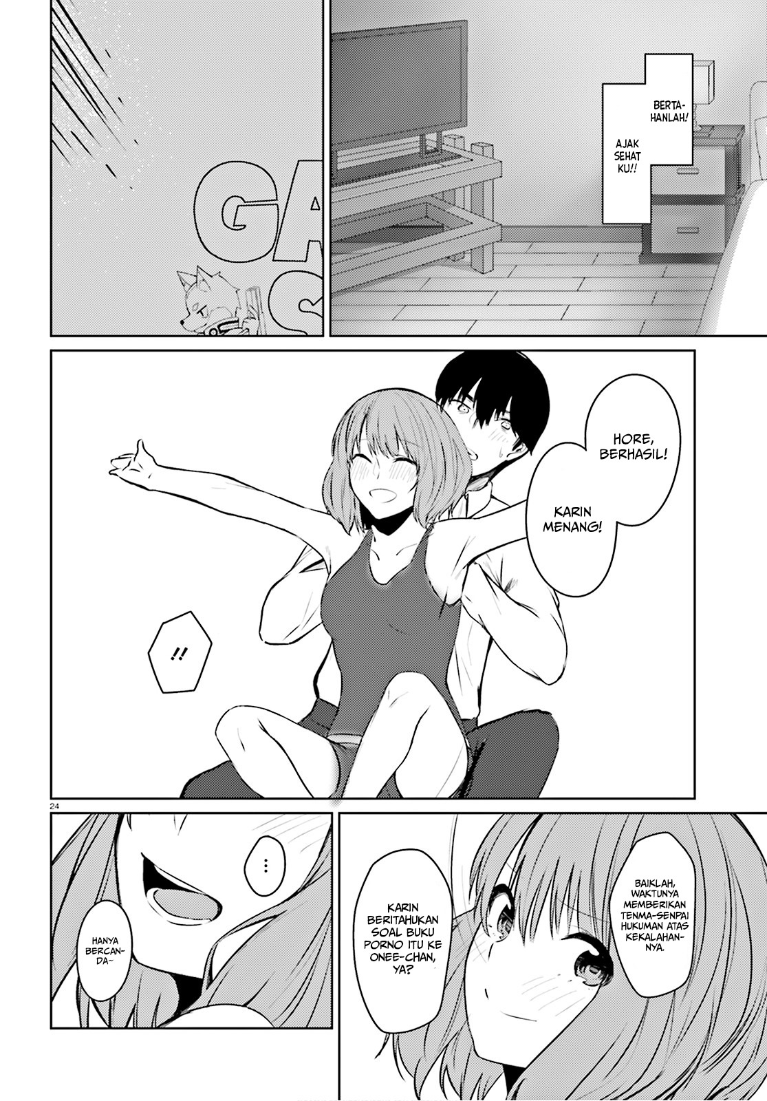 Choppiri H na Sanshimai Demo, Oyome-san ni Shite Kuremasu ka?: Chapter chapter-5 - Page 24