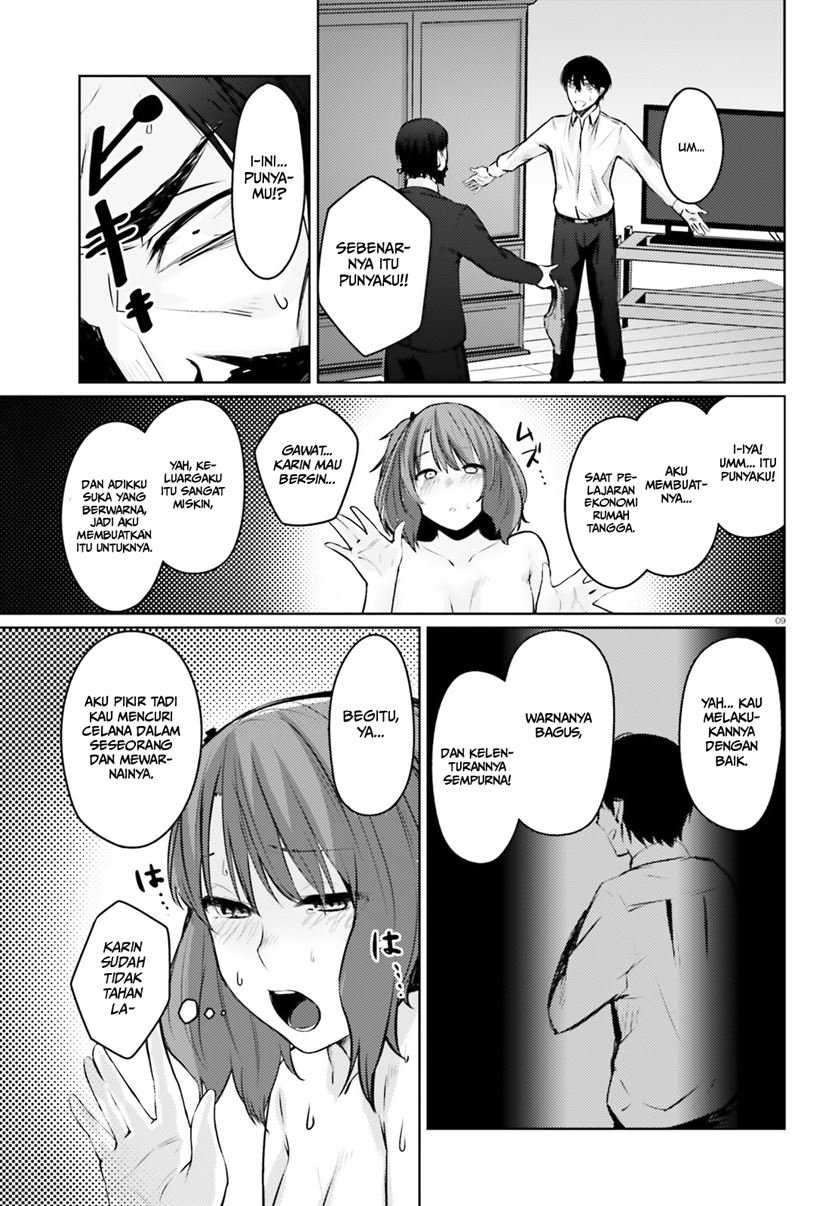 Choppiri H na Sanshimai Demo, Oyome-san ni Shite Kuremasu ka?: Chapter chapter-6.1 - Page 9