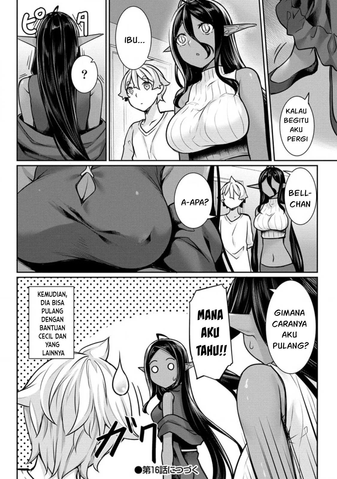 Chotto dake Ai ga Omoi Dark Elf ga Isekai kara Oikakete Kita: Chapter chapter-15 - Page 36