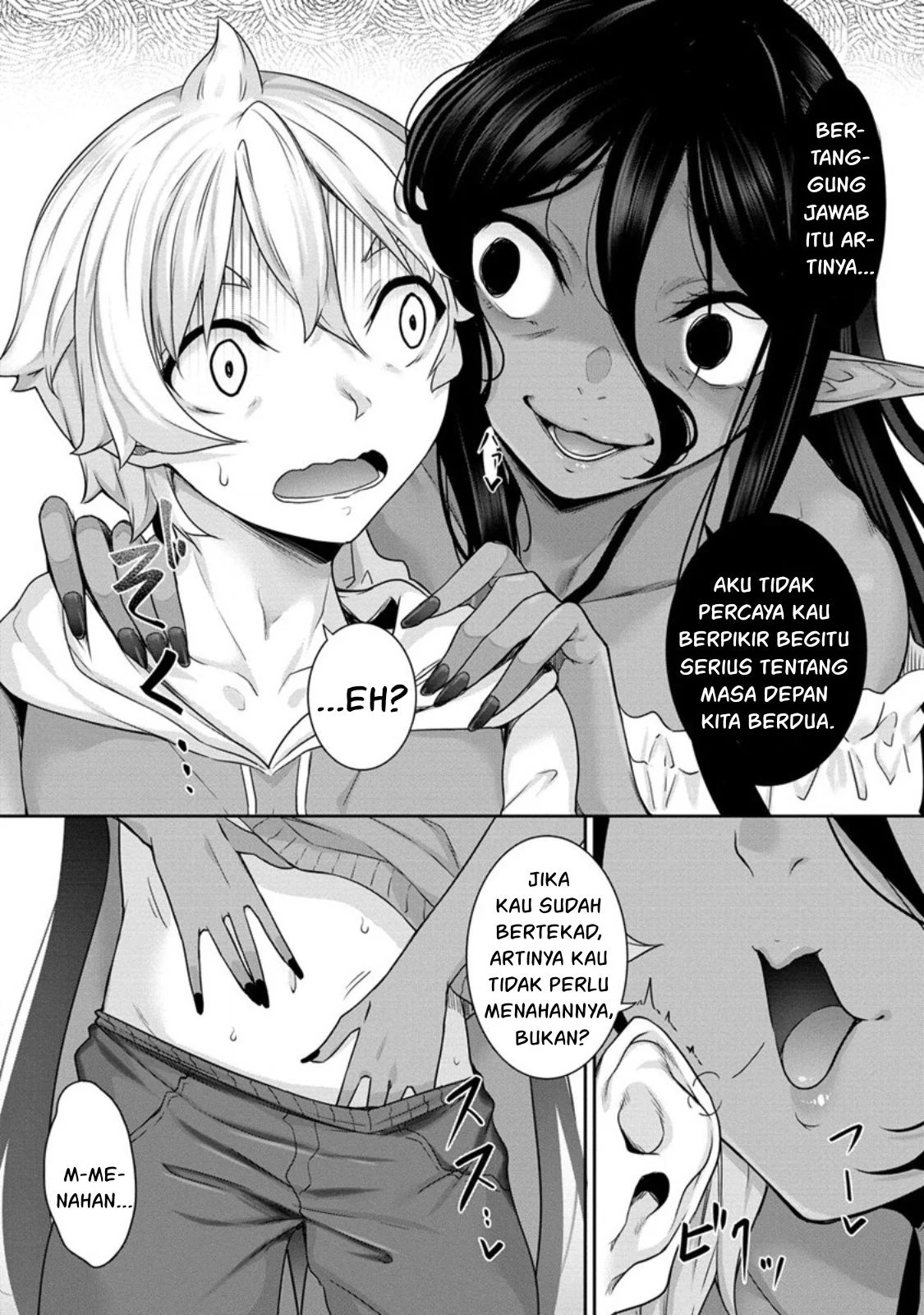 Chotto dake Ai ga Omoi Dark Elf ga Isekai kara Oikakete Kita: Chapter chapter-7 - Page 19