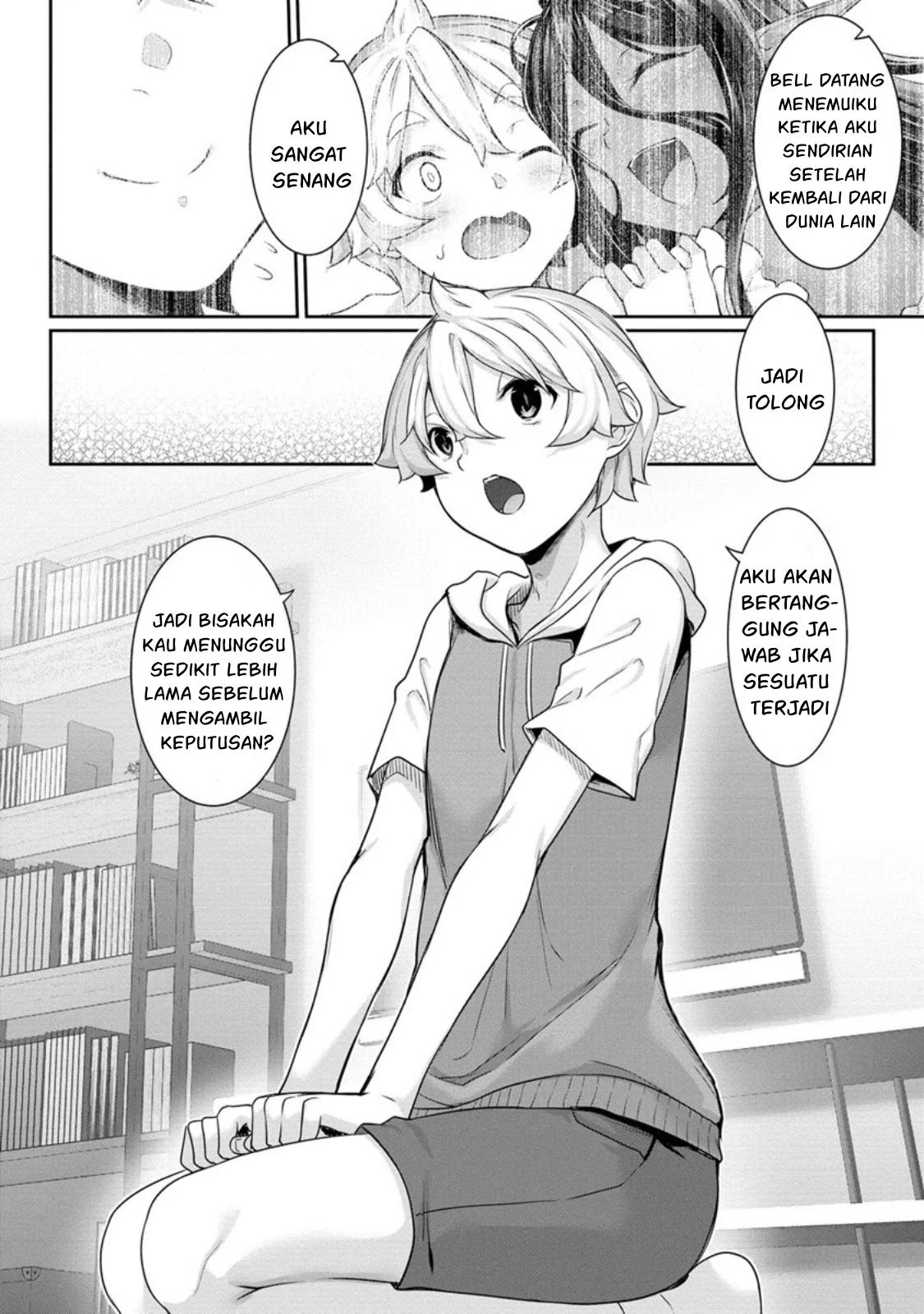 Chotto dake Ai ga Omoi Dark Elf ga Isekai kara Oikakete Kita: Chapter chapter-7 - Page 36