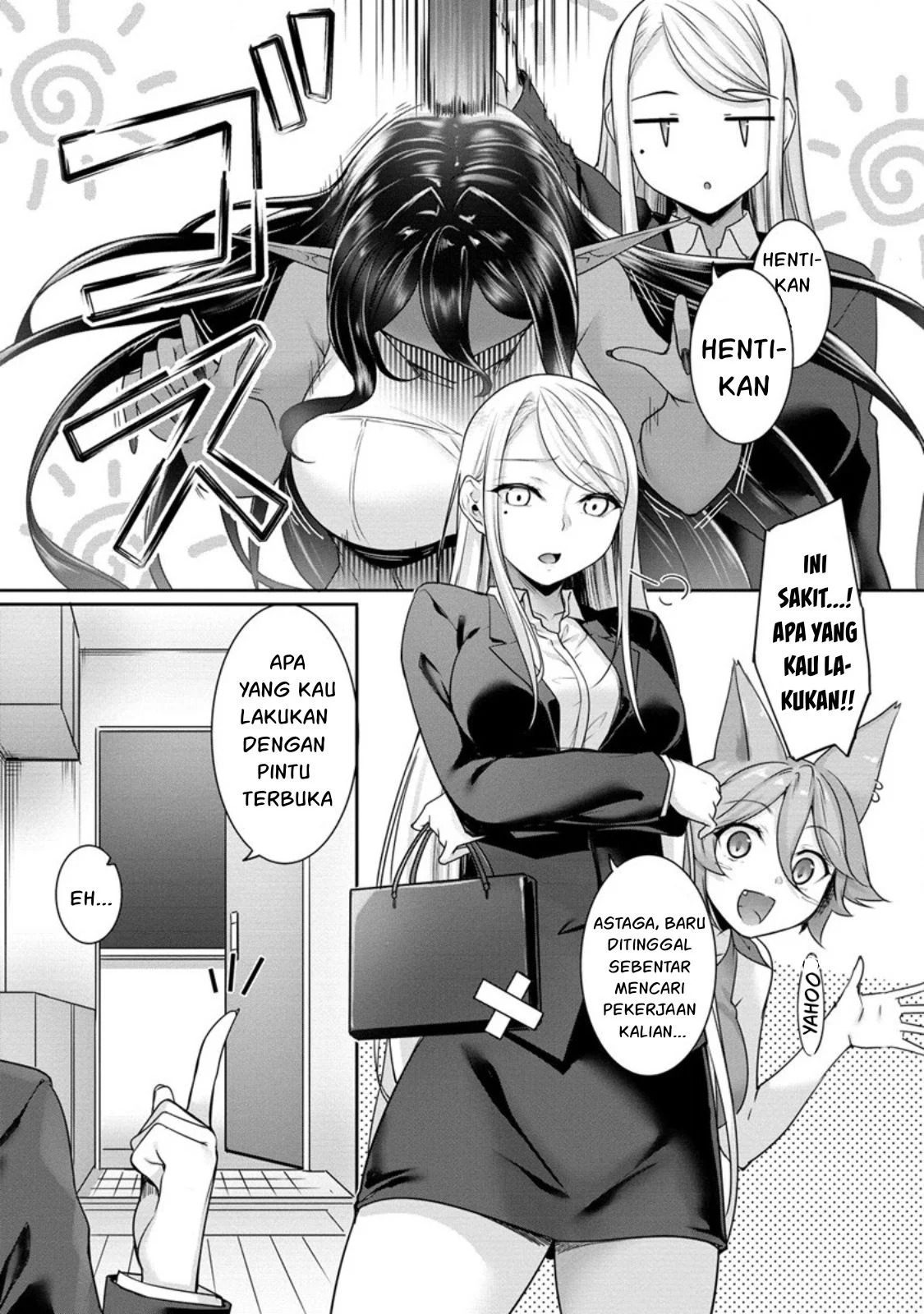 Chotto dake Ai ga Omoi Dark Elf ga Isekai kara Oikakete Kita: Chapter chapter-8 - Page 35