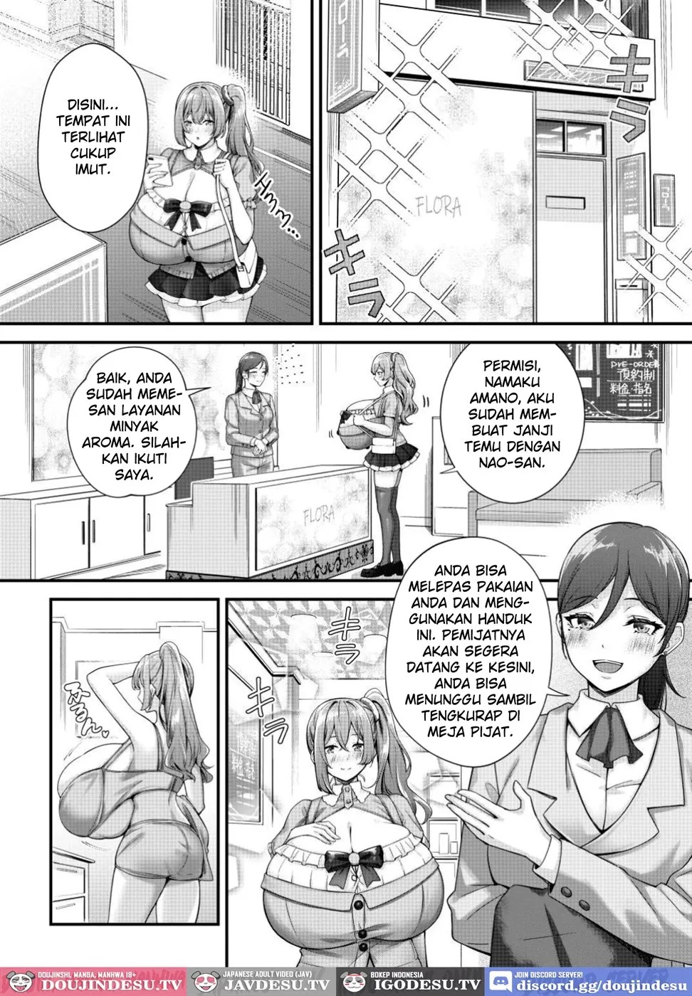 Choubakunyuu de Bonyuu Taishitsu no Watashi to Bakunyuu Daisuki Hentai Baito Senshi no Kusareen: Chapter chapter-1 - Page 19