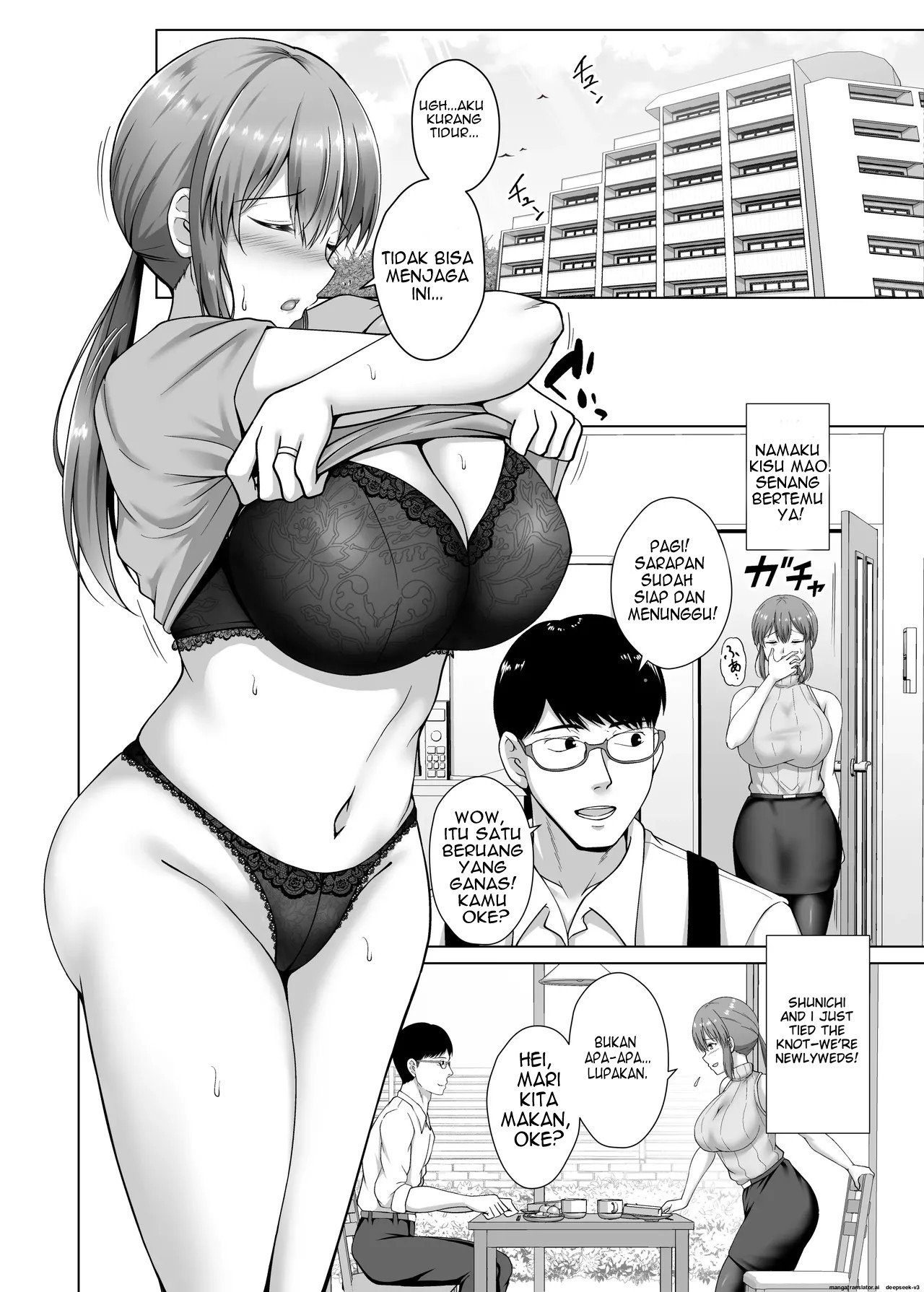 Choukyou Zumi Hitozuma OL wa Joushi ni Dakare Futatabi Ochiru: Chapter chapter-1 - Page 6