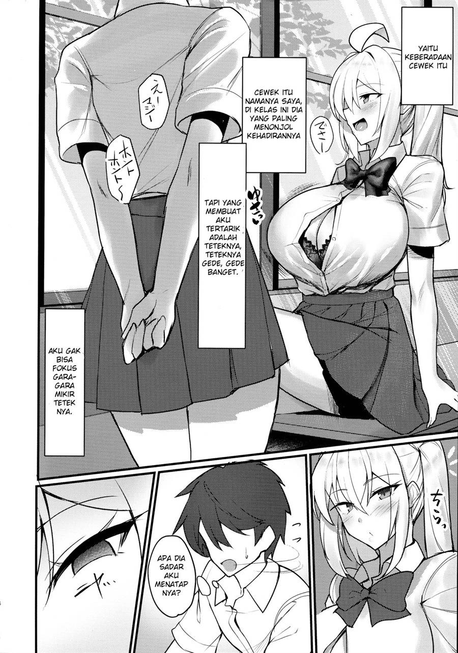 Class no Bakunyuu Gal ga Kininatte Shikatanai!: Chapter chapter-1 - Page 4