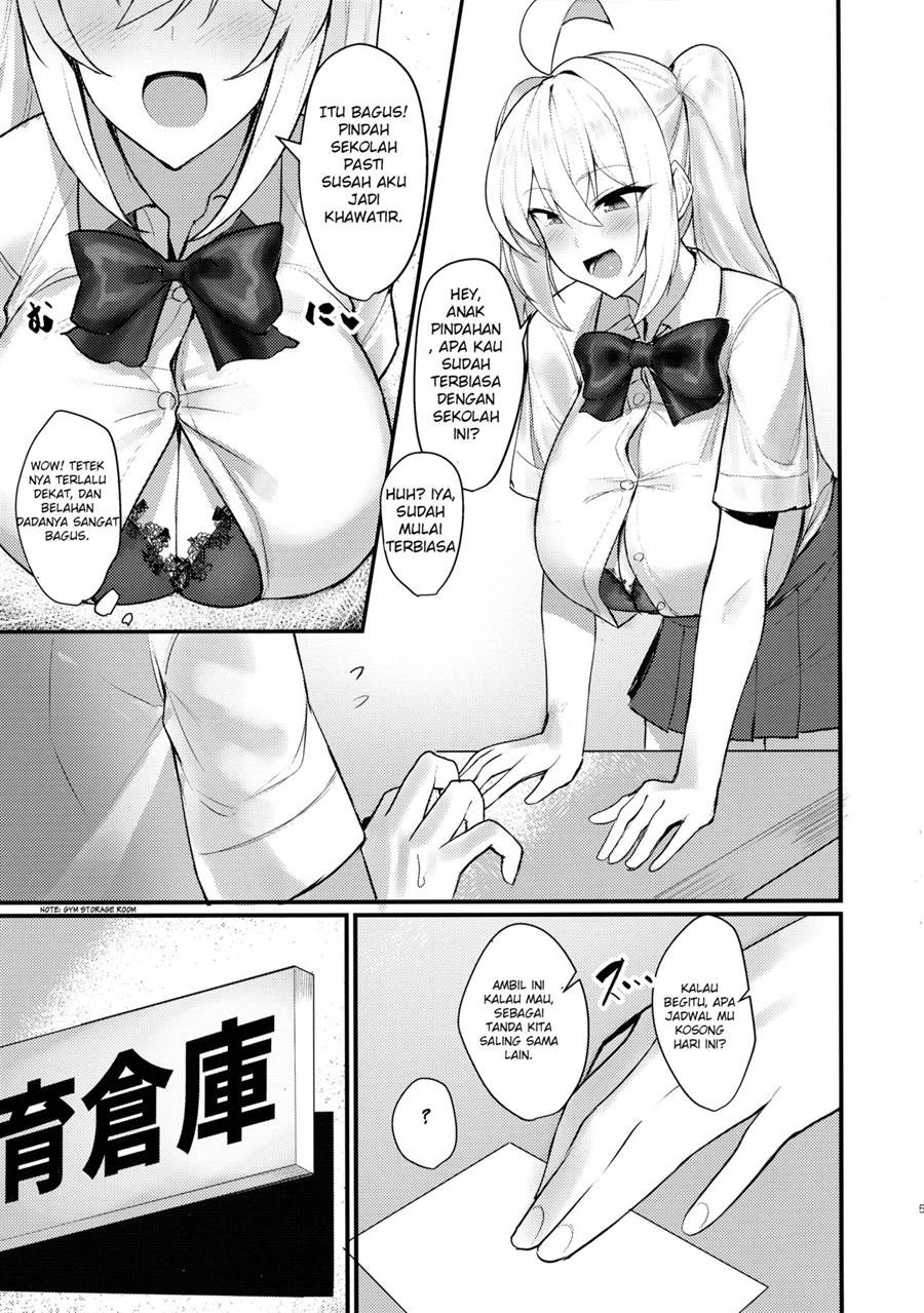 Class no Bakunyuu Gal ga Kininatte Shikatanai!: Chapter chapter-1 - Page 5