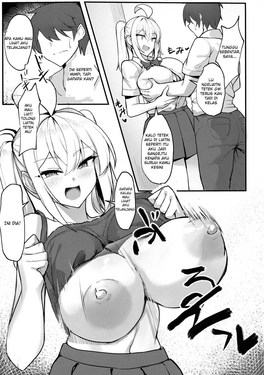 Class no Bakunyuu Gal ga Kininatte Shikatanai!: Chapter chapter-1 - Page 7