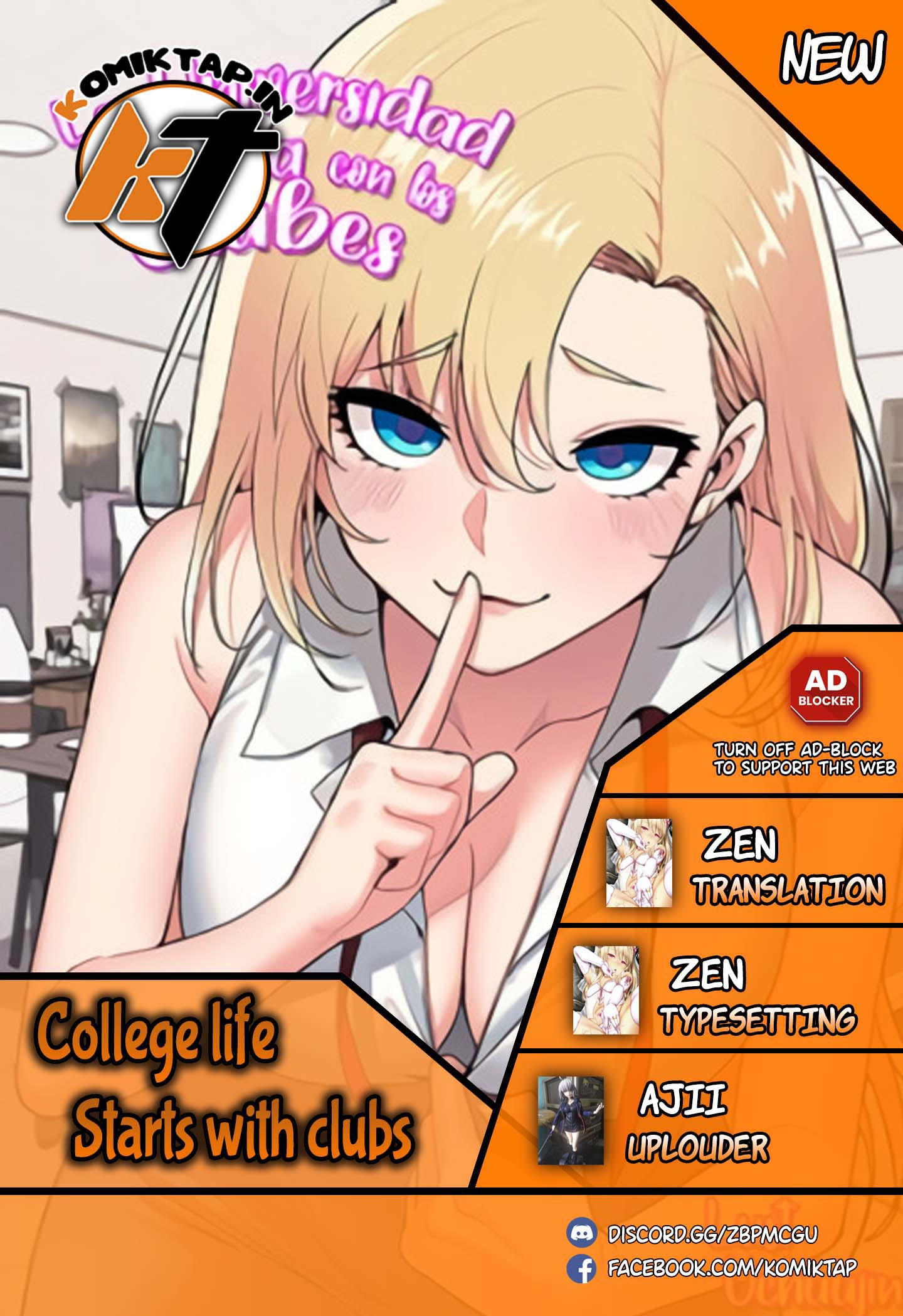 College Life Start With Club: Chapter chapter-9 - Page 1