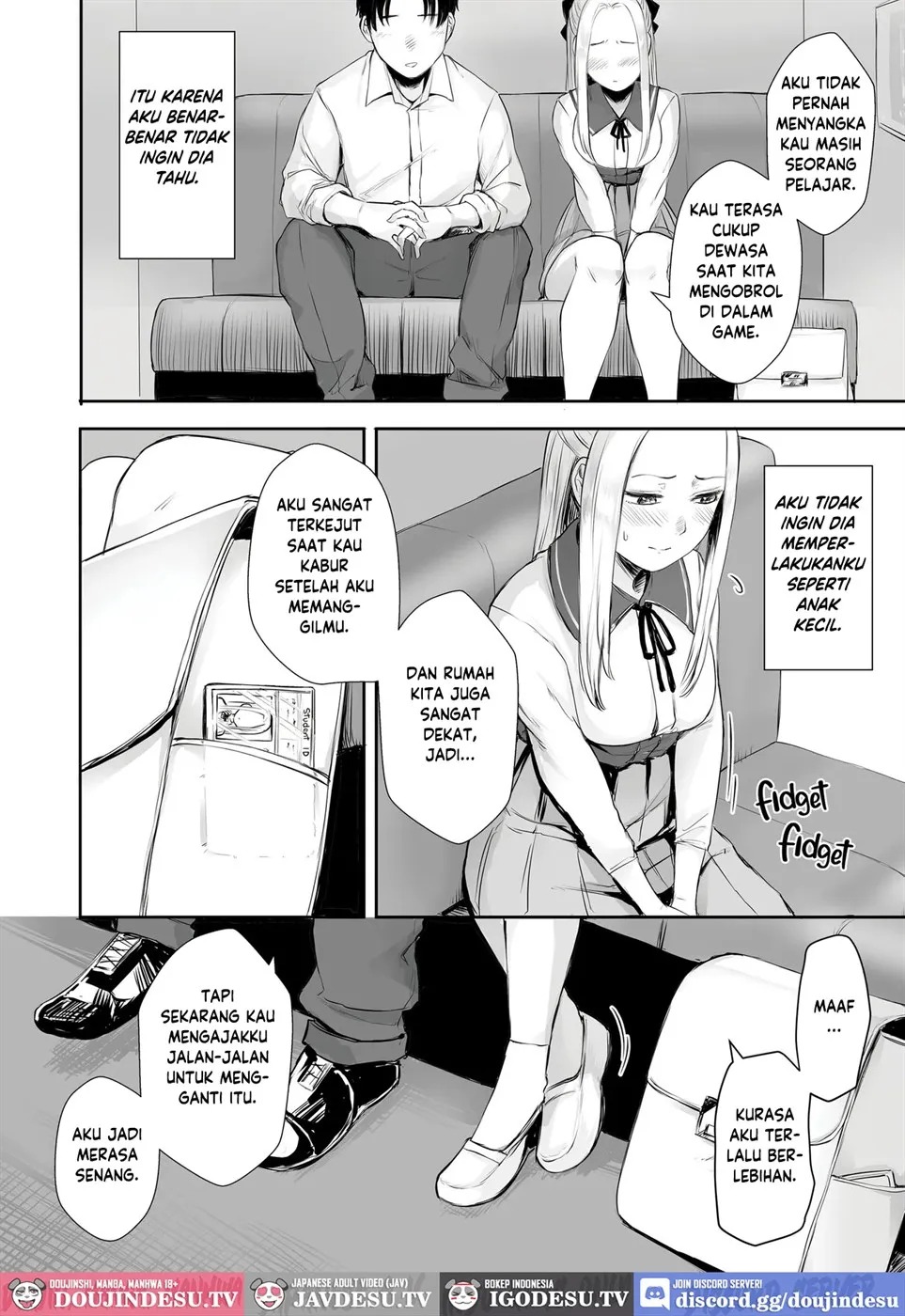 Cool-kei Netoge JK to Mankitsu Off-kai kara Hajimaru Love Ecchi: Chapter chapter-1 - Page 7