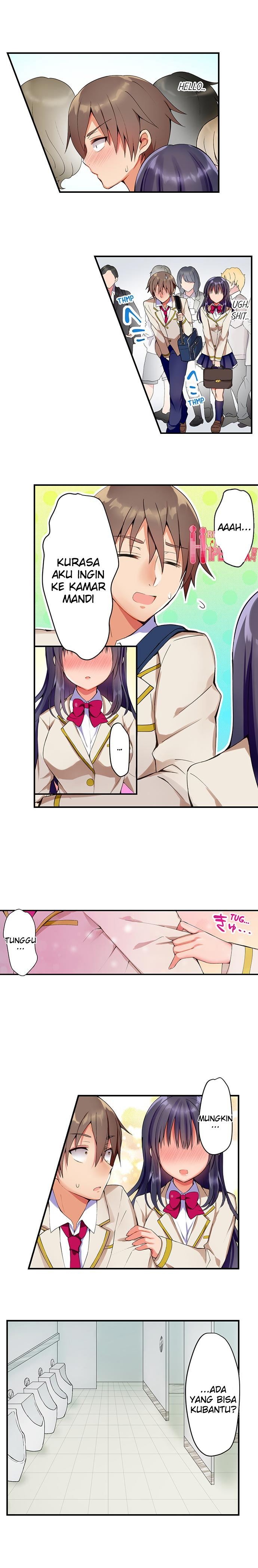 Cool na Yuri-chan wa Kimochi ii to Omorashi shite Shimau: Chapter chapter-5 - Page 8