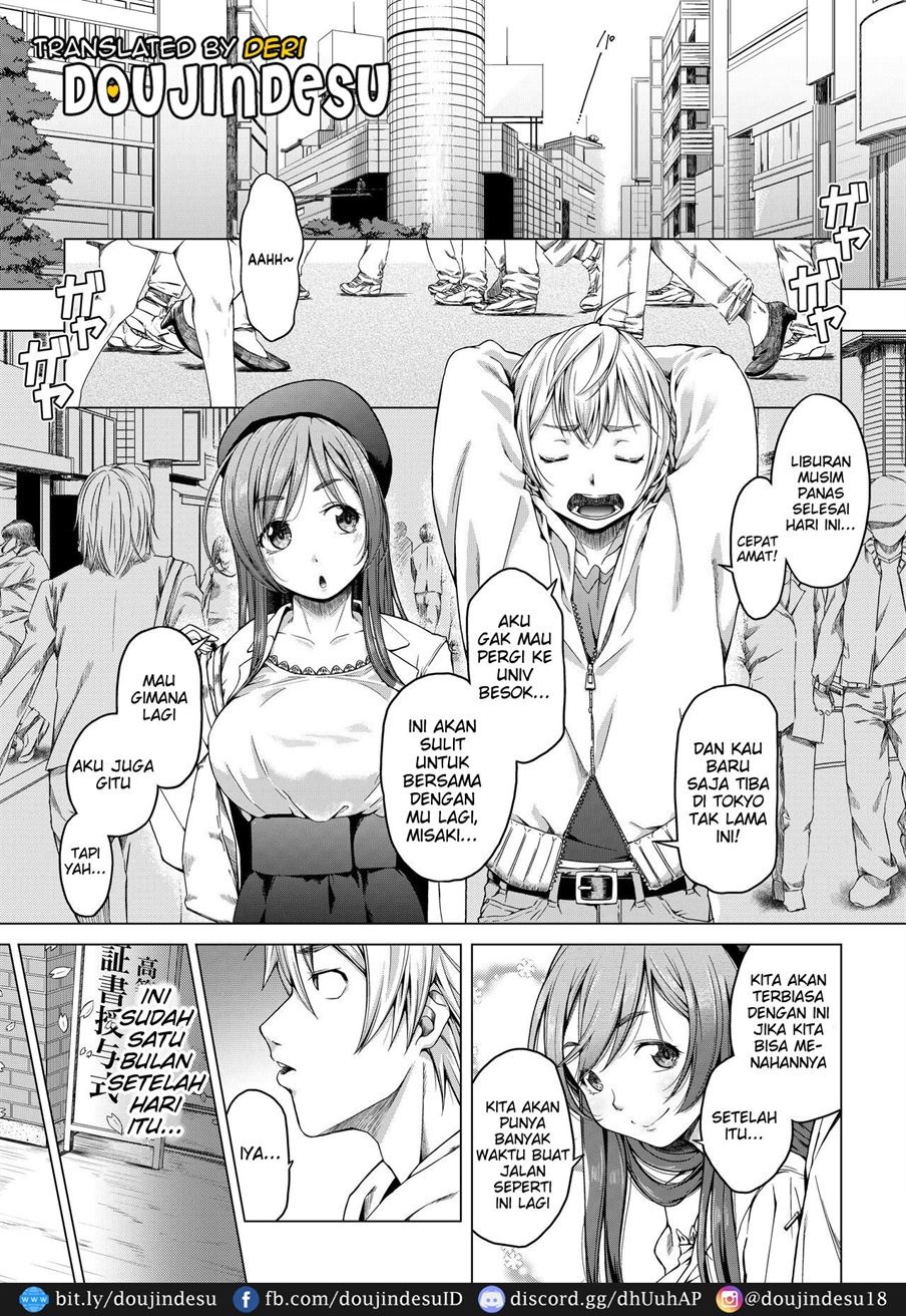 Daigaku Shingaku de Issho ni Joukyou Shita Kanojo ga Circle no Senpai ni Netorare Ochiru made -Rape Shojo Soushitsu Hen-: Chapter chapter-1 - Page 3