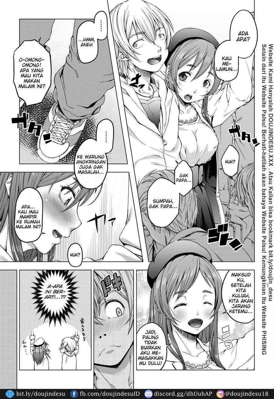 Daigaku Shingaku de Issho ni Joukyou Shita Kanojo ga Circle no Senpai ni Netorare Ochiru made -Rape Shojo Soushitsu Hen-: Chapter chapter-1 - Page 5