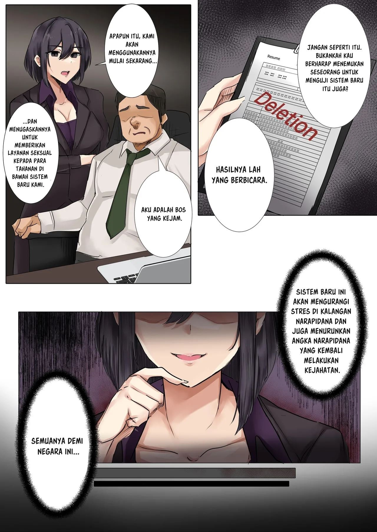Dame Kanshu x Shuujin -Gyakuten-: Chapter chapter-1 - Page 32