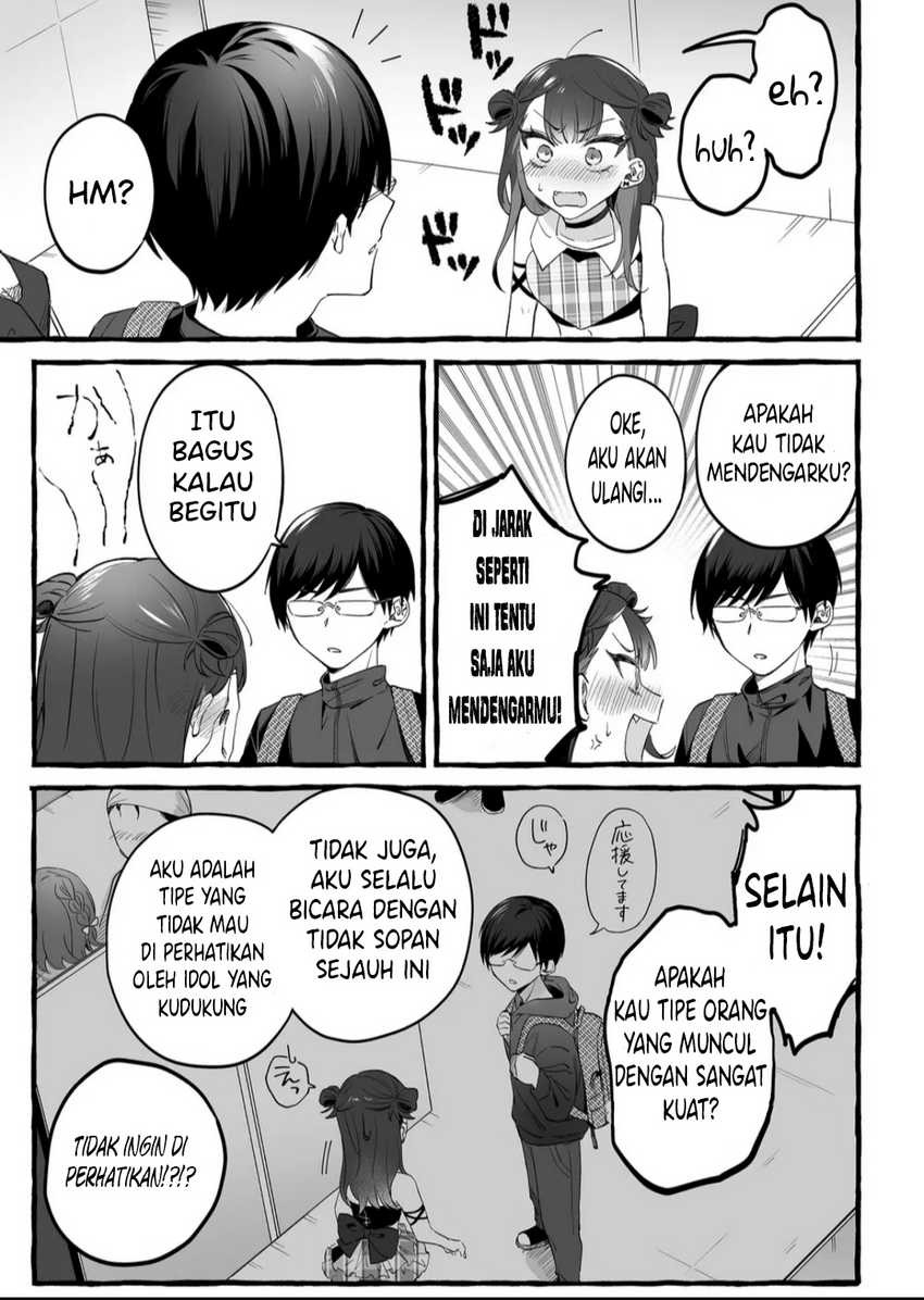 Damedol to Sekai ni Hitori Dake no Fan (Serialization): Chapter chapter-1 - Page 10