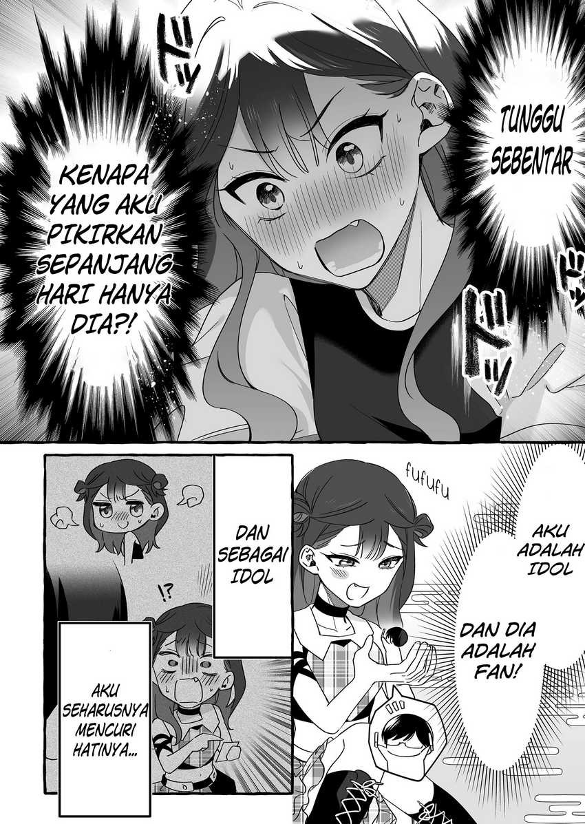 Damedol to Sekai ni Hitori Dake no Fan (Serialization): Chapter chapter-11 - Page 8