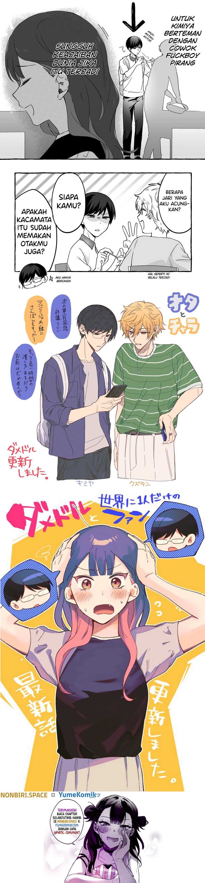 Damedol to Sekai ni Hitori Dake no Fan (Serialization): Chapter chapter-11 - Page 18