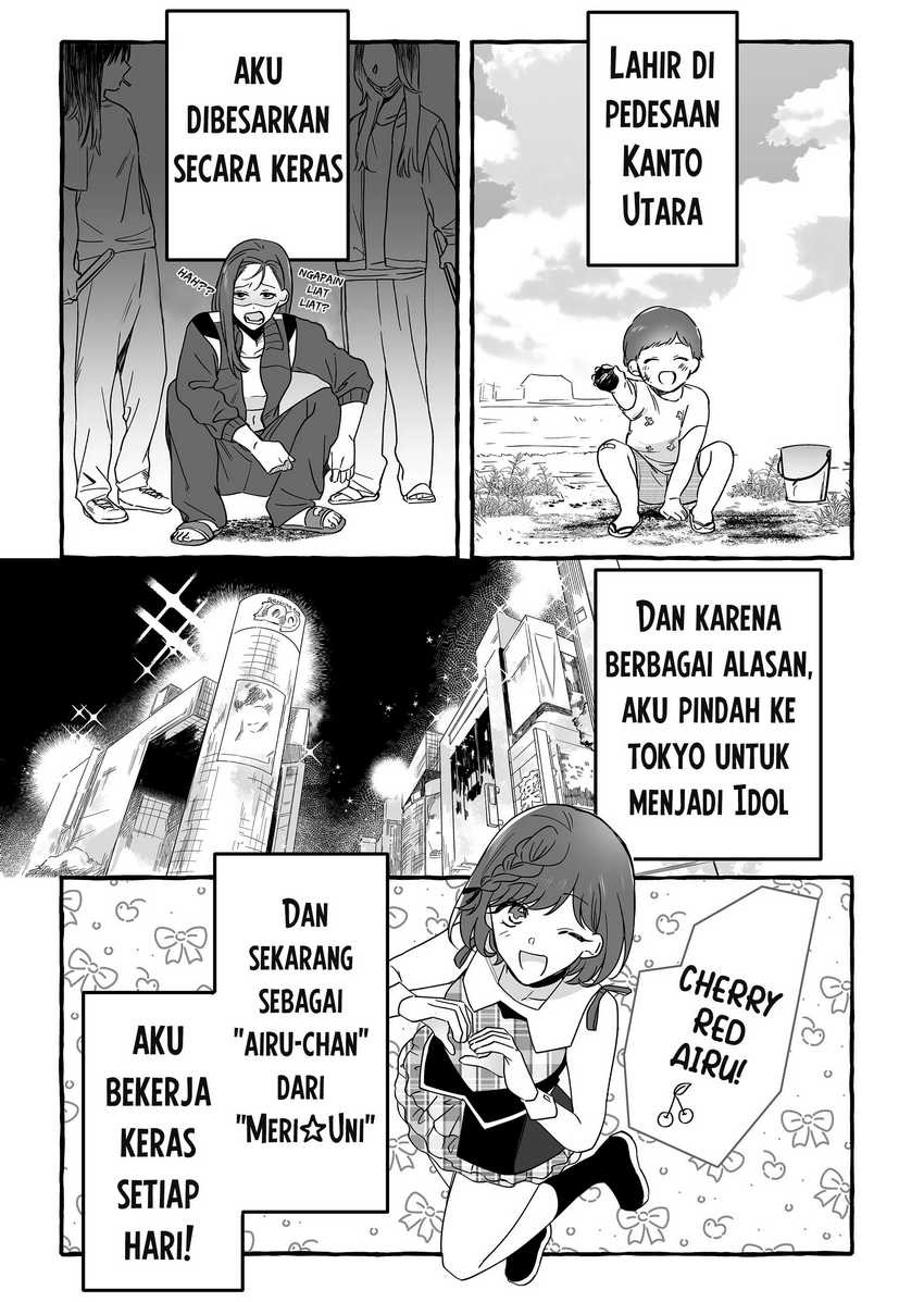 Damedol to Sekai ni Hitori Dake no Fan (Serialization): Chapter chapter-12 - Page 3