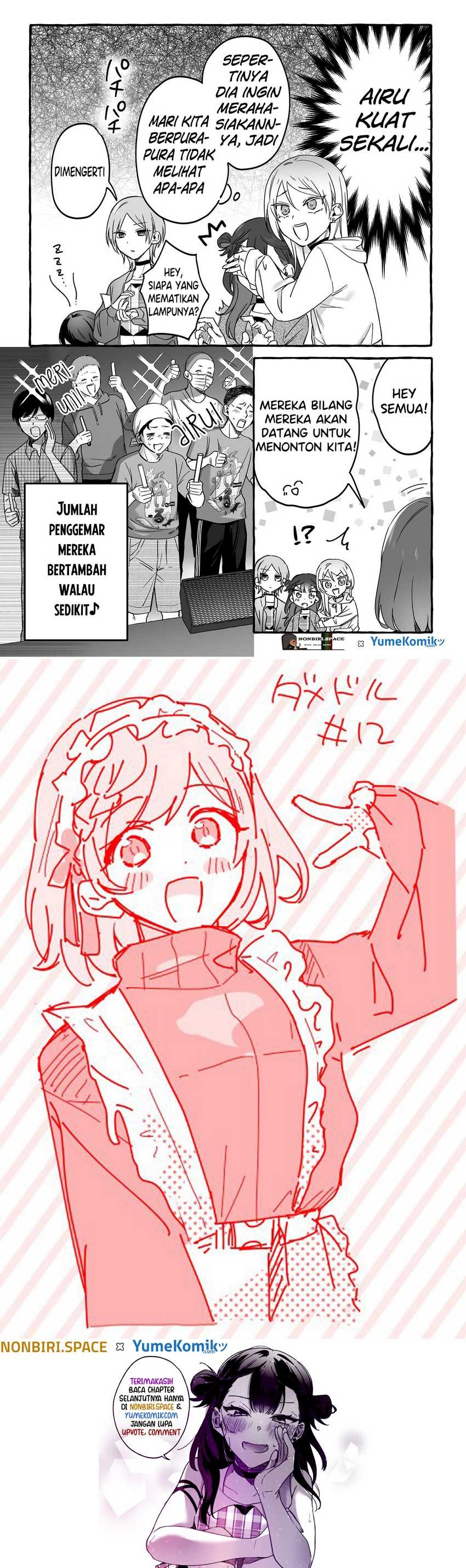 Damedol to Sekai ni Hitori Dake no Fan (Serialization): Chapter chapter-12 - Page 15
