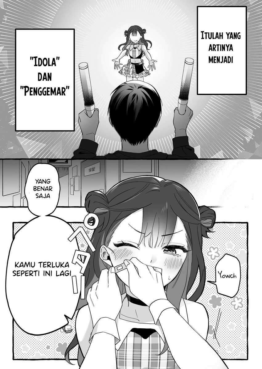 Damedol to Sekai ni Hitori Dake no Fan (Serialization): Chapter chapter-3 - Page 6