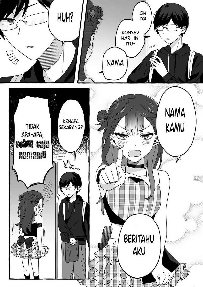 Damedol to Sekai ni Hitori Dake no Fan (Serialization): Chapter chapter-3 - Page 11