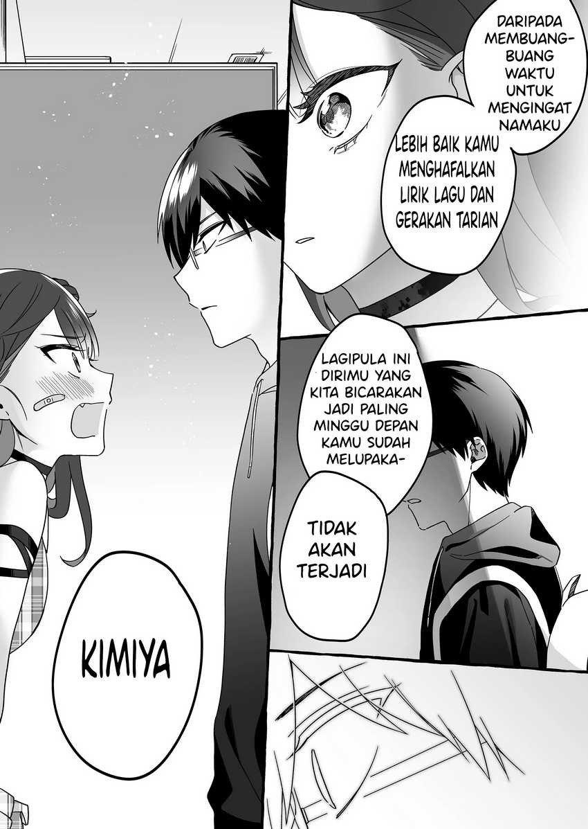 Damedol to Sekai ni Hitori Dake no Fan (Serialization): Chapter chapter-3 - Page 17