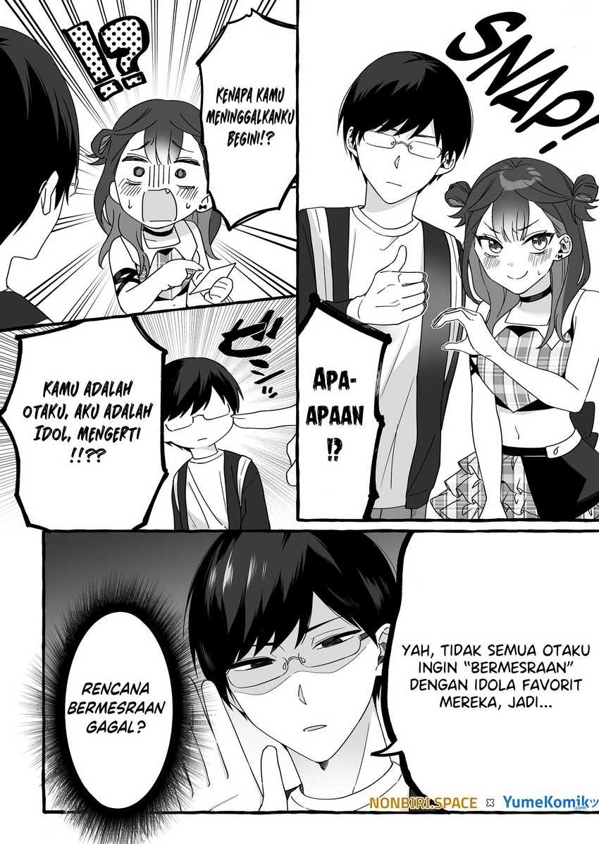 Damedol to Sekai ni Hitori Dake no Fan (Serialization): Chapter chapter-4 - Page 12