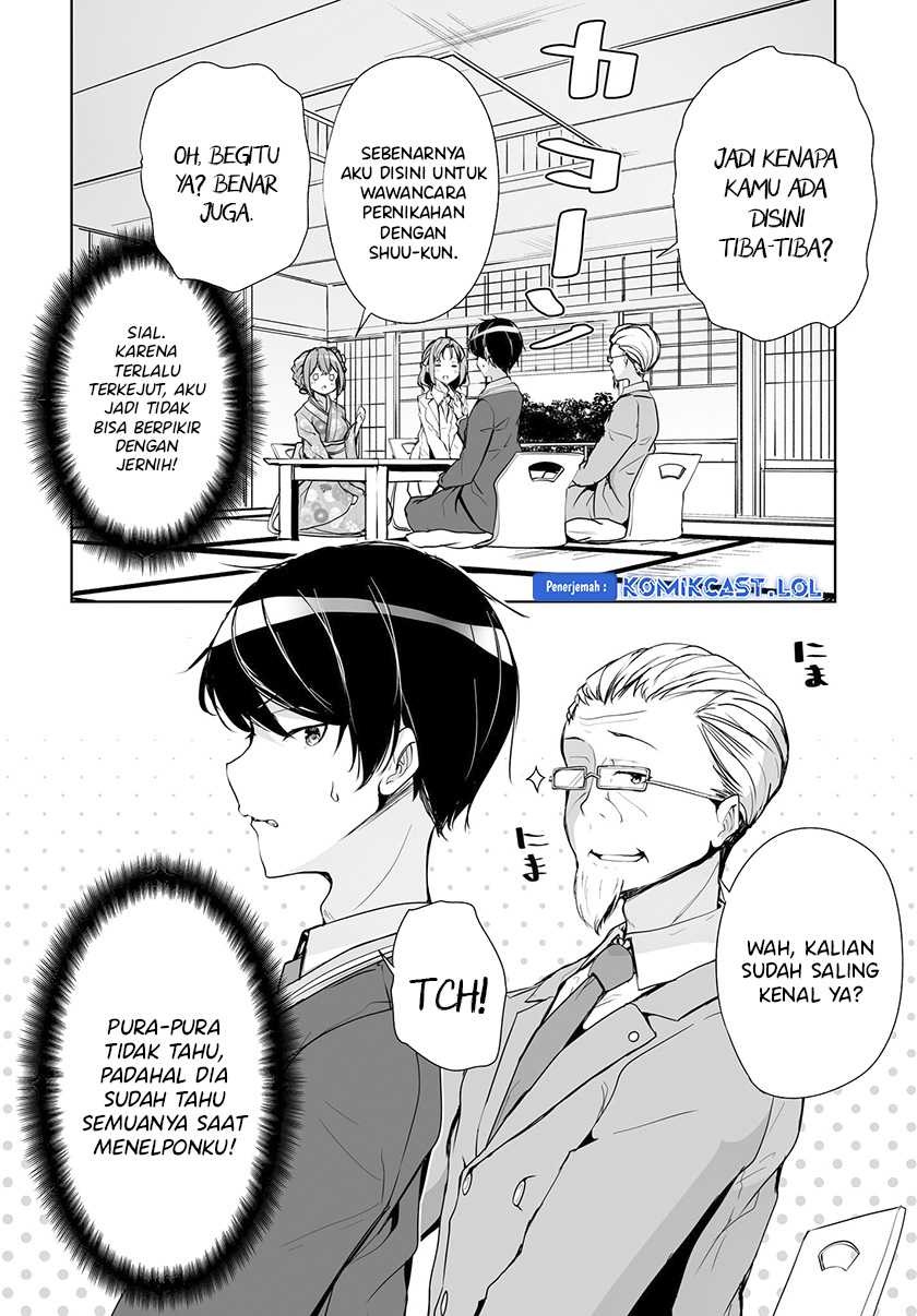 Danshi dato Omotteita Osananajimi to no Shinkon Seikatsu ga Umakuiki sugiru Kudan ni Tsuite: Chapter chapter-1.2 - Page 3