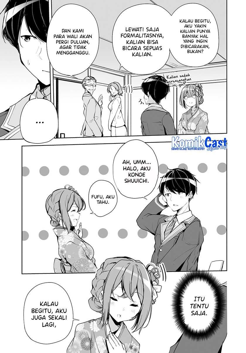 Danshi dato Omotteita Osananajimi to no Shinkon Seikatsu ga Umakuiki sugiru Kudan ni Tsuite: Chapter chapter-1.2 - Page 4