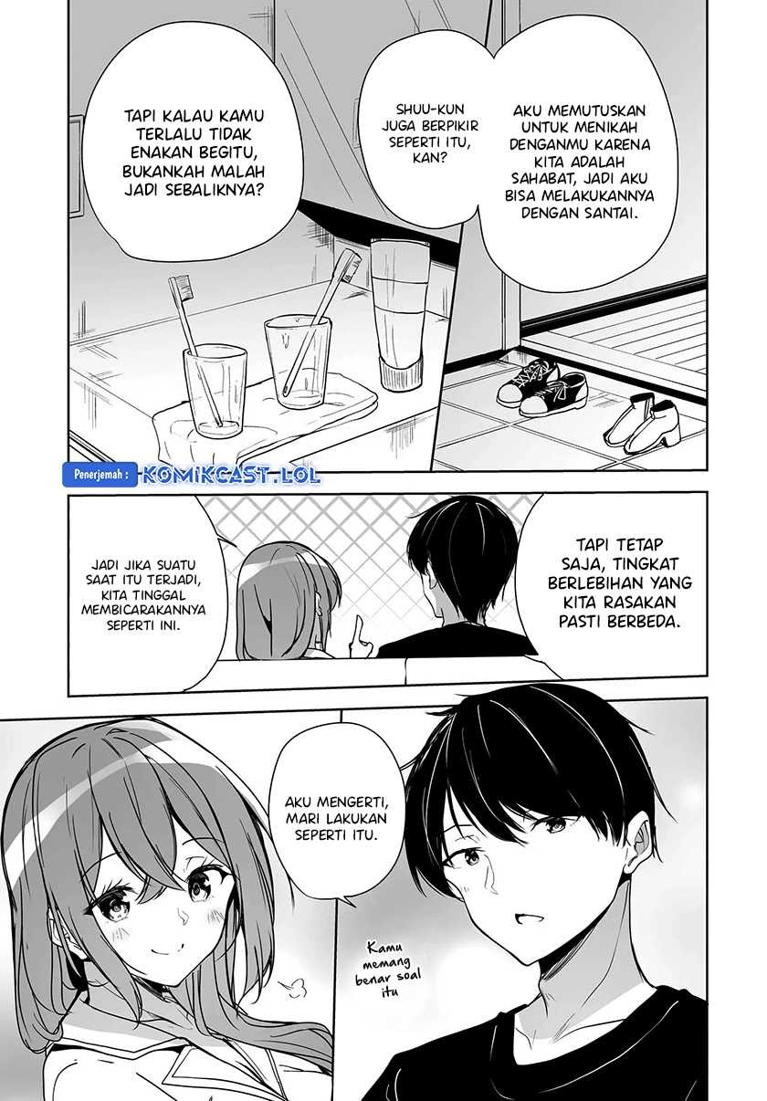 Danshi dato Omotteita Osananajimi to no Shinkon Seikatsu ga Umakuiki sugiru Kudan ni Tsuite: Chapter chapter-2 - Page 22
