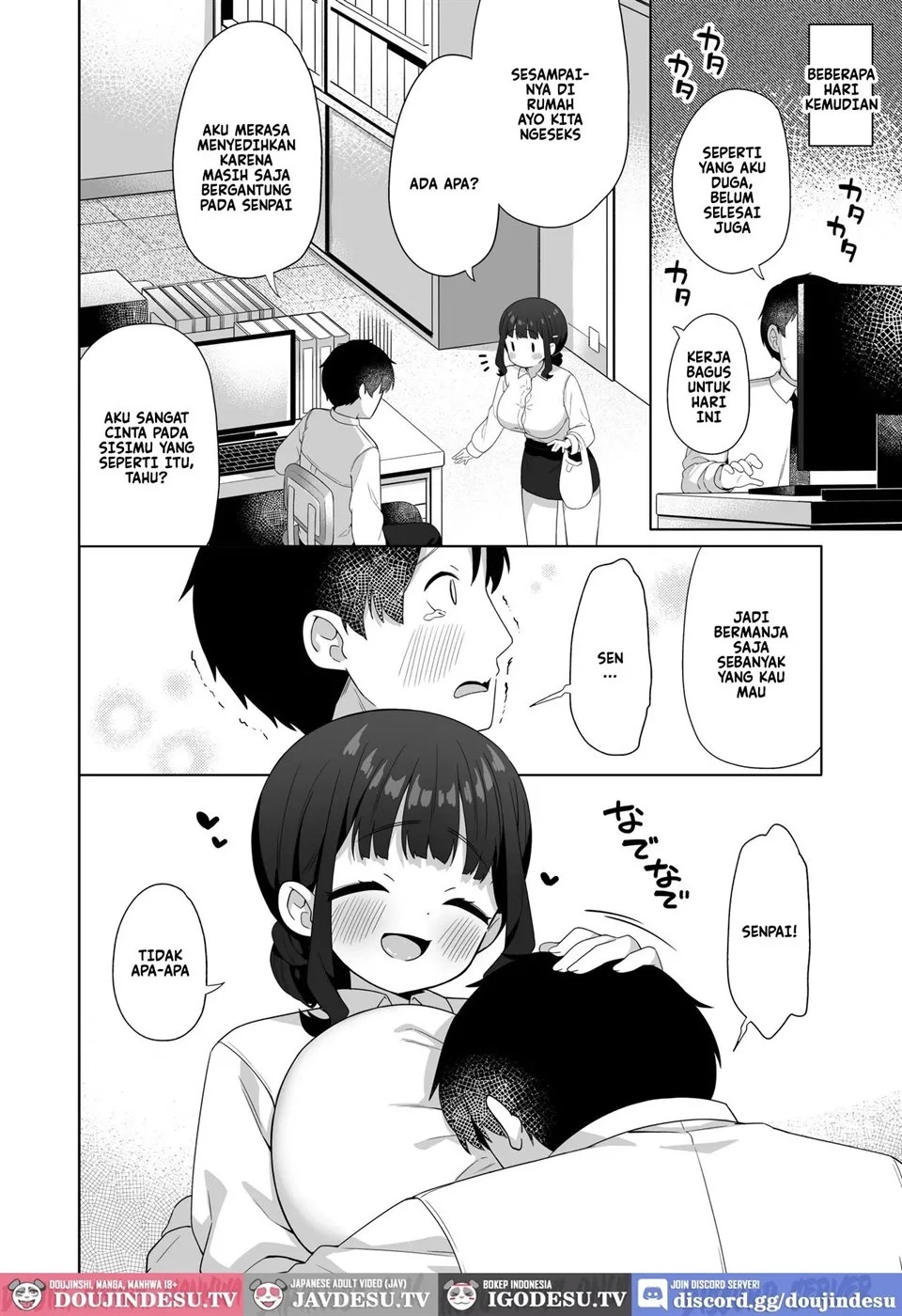 Deka Chichi de Chou Amaama na Uchi no Senpai: Chapter chapter-1 - Page 43