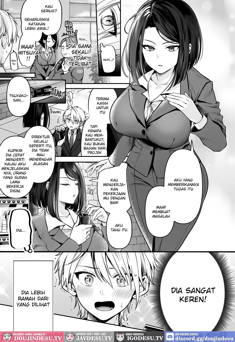 Deka Onna Joushi to Moto Charao no Kouhai-kun: Chapter chapter-1 - Page 7